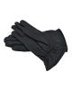 WOMAN LEATHER GLOVES CODE: W-GLOVES-4 (BLACK)